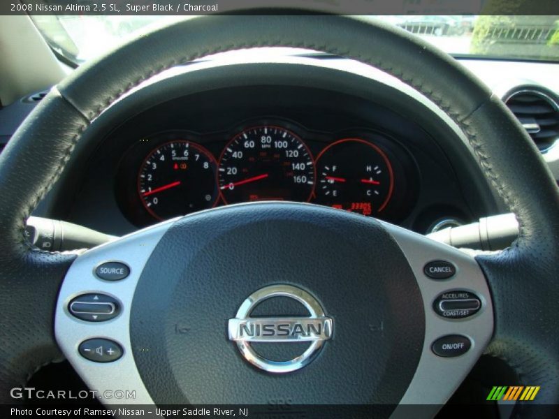 Super Black / Charcoal 2008 Nissan Altima 2.5 SL