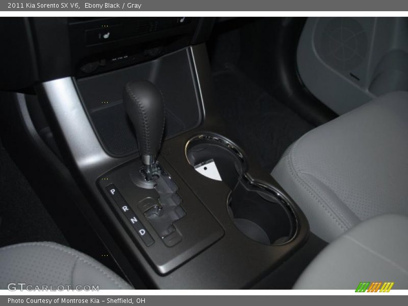 Ebony Black / Gray 2011 Kia Sorento SX V6