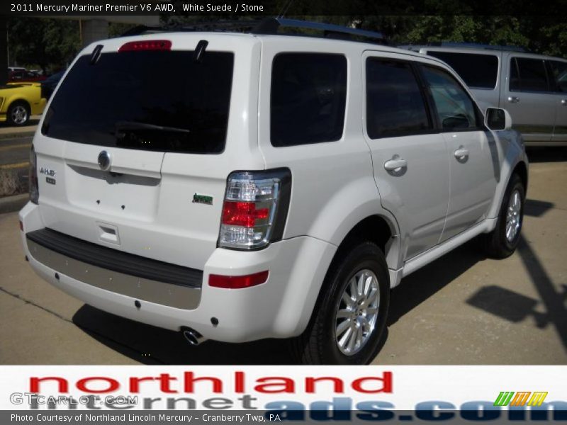White Suede / Stone 2011 Mercury Mariner Premier V6 AWD