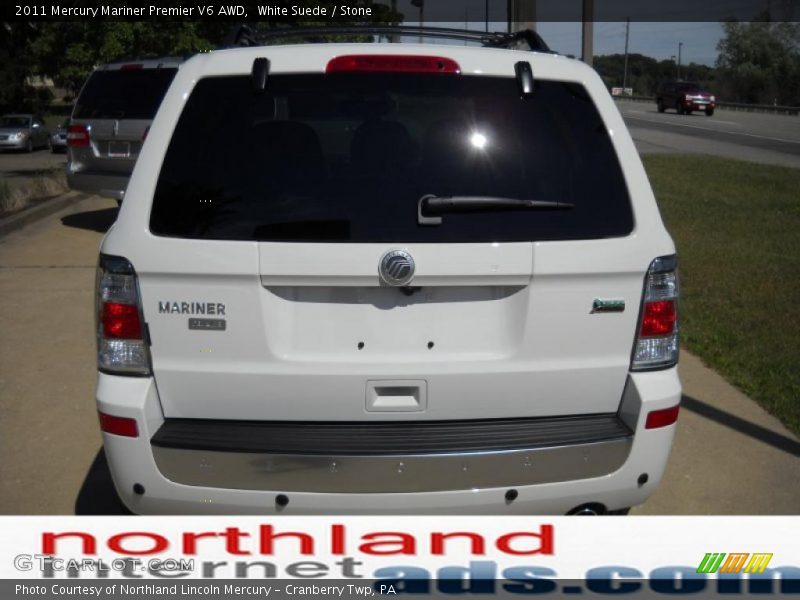 White Suede / Stone 2011 Mercury Mariner Premier V6 AWD
