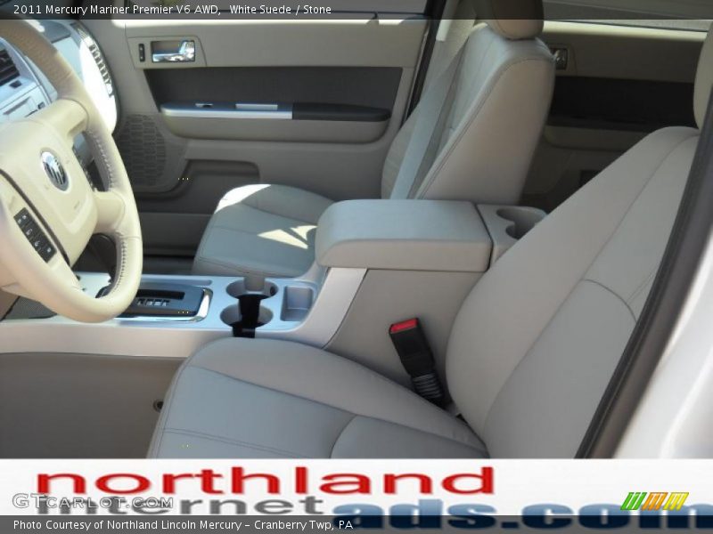 White Suede / Stone 2011 Mercury Mariner Premier V6 AWD