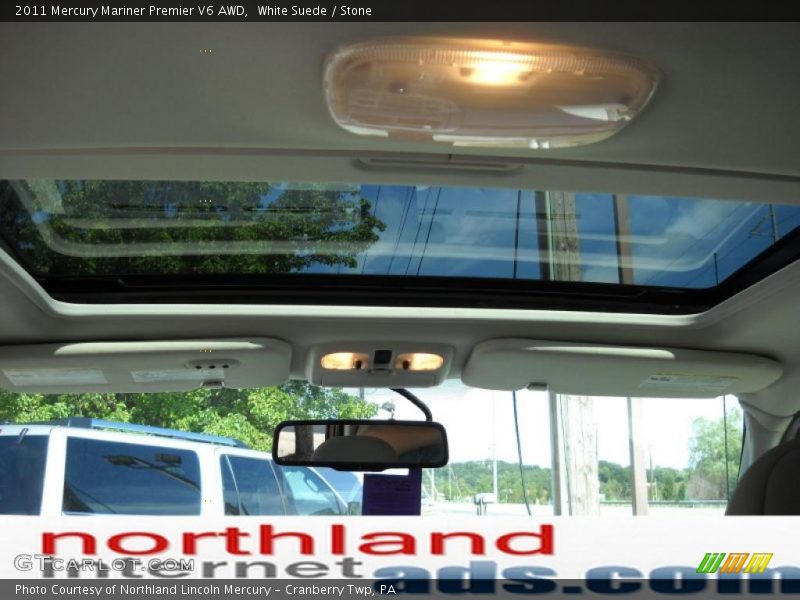 White Suede / Stone 2011 Mercury Mariner Premier V6 AWD