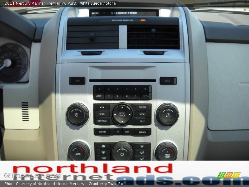 White Suede / Stone 2011 Mercury Mariner Premier V6 AWD