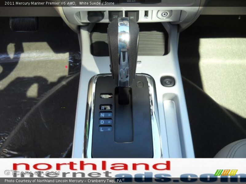 White Suede / Stone 2011 Mercury Mariner Premier V6 AWD