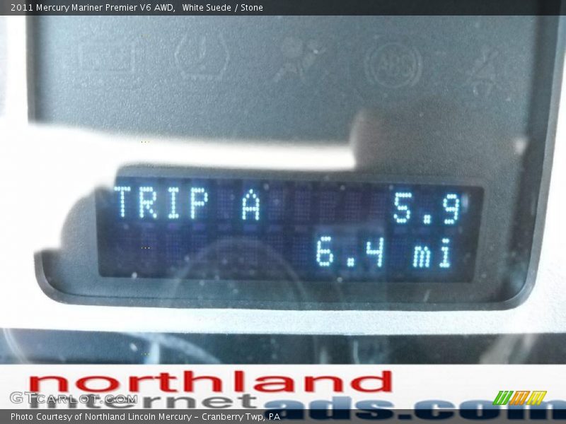 White Suede / Stone 2011 Mercury Mariner Premier V6 AWD
