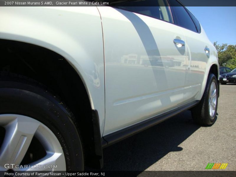 Glacier Pearl White / Cafe Latte 2007 Nissan Murano S AWD