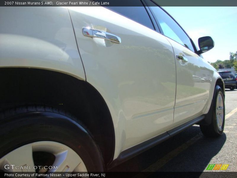 Glacier Pearl White / Cafe Latte 2007 Nissan Murano S AWD