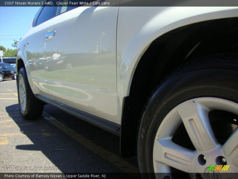 Glacier Pearl White / Cafe Latte 2007 Nissan Murano S AWD