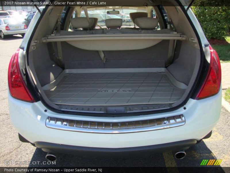 Glacier Pearl White / Cafe Latte 2007 Nissan Murano S AWD