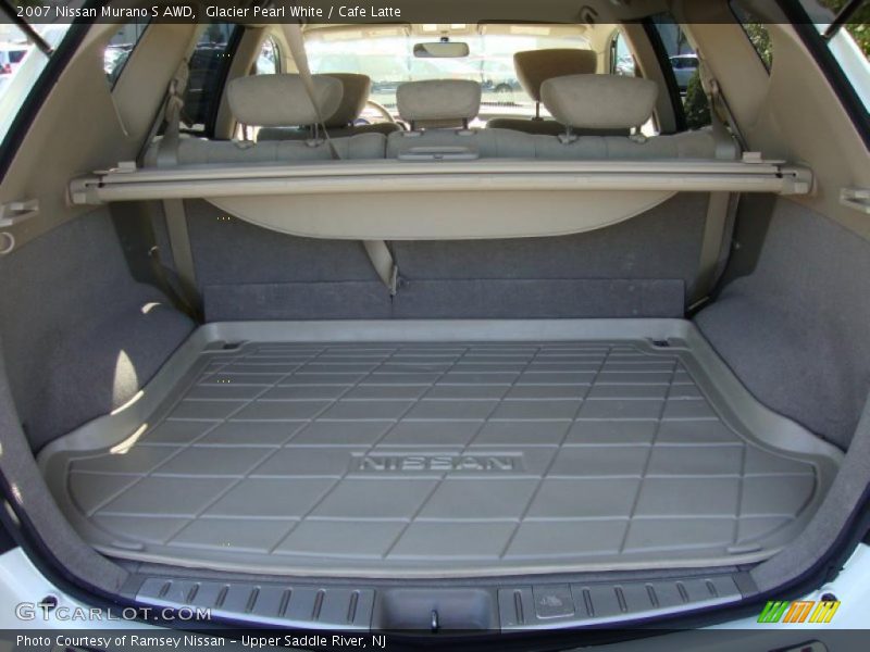 Glacier Pearl White / Cafe Latte 2007 Nissan Murano S AWD