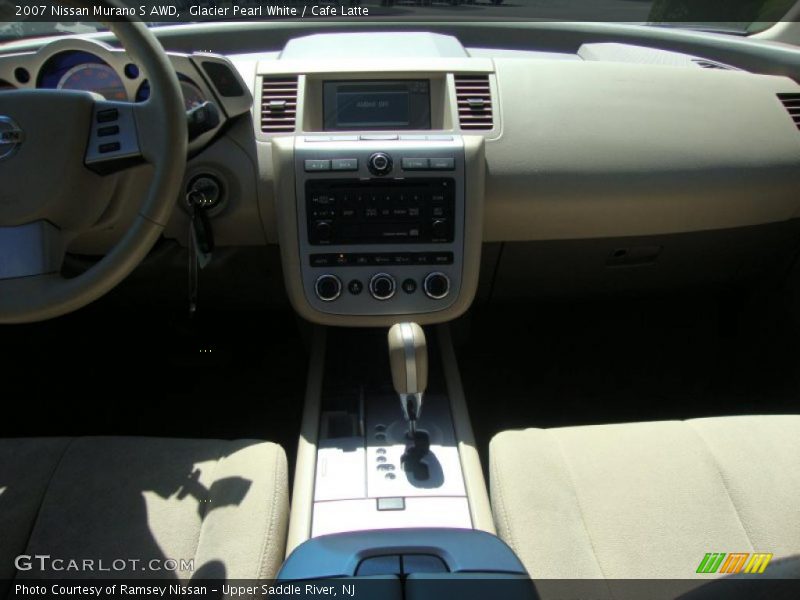 Glacier Pearl White / Cafe Latte 2007 Nissan Murano S AWD