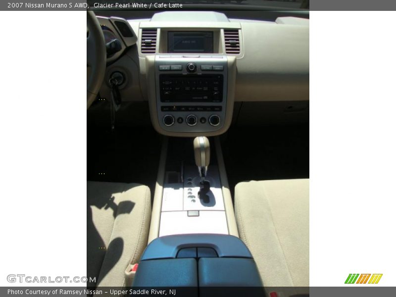 Glacier Pearl White / Cafe Latte 2007 Nissan Murano S AWD