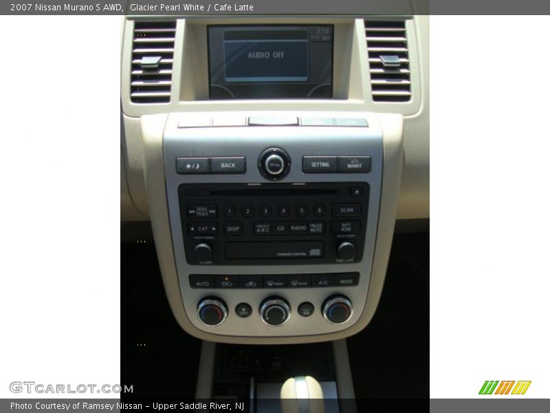 Glacier Pearl White / Cafe Latte 2007 Nissan Murano S AWD