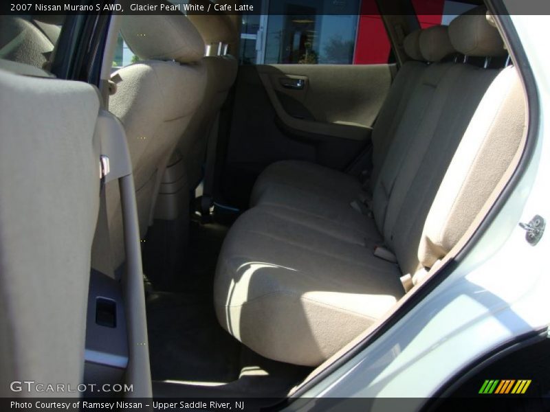 Glacier Pearl White / Cafe Latte 2007 Nissan Murano S AWD