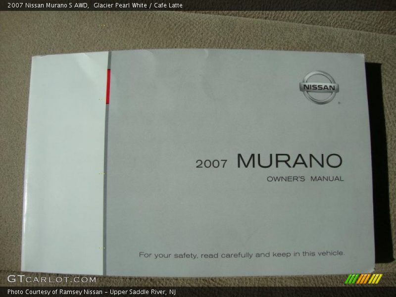 Glacier Pearl White / Cafe Latte 2007 Nissan Murano S AWD