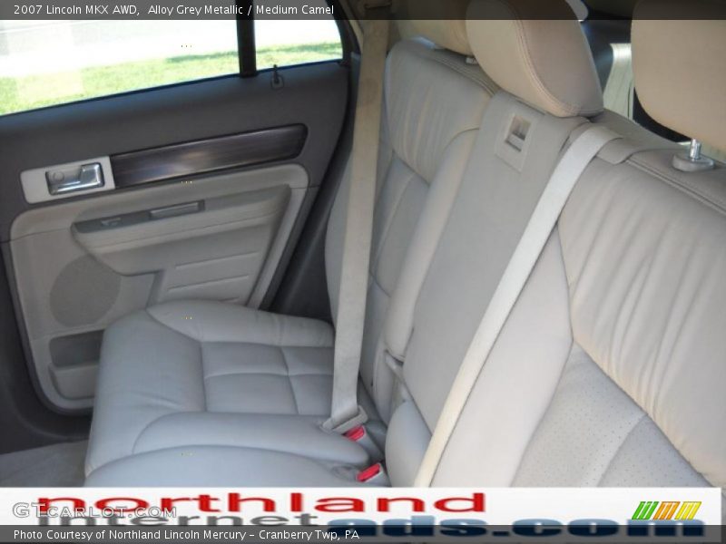 Alloy Grey Metallic / Medium Camel 2007 Lincoln MKX AWD