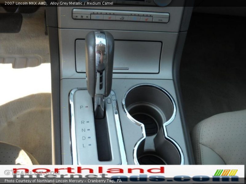 Alloy Grey Metallic / Medium Camel 2007 Lincoln MKX AWD