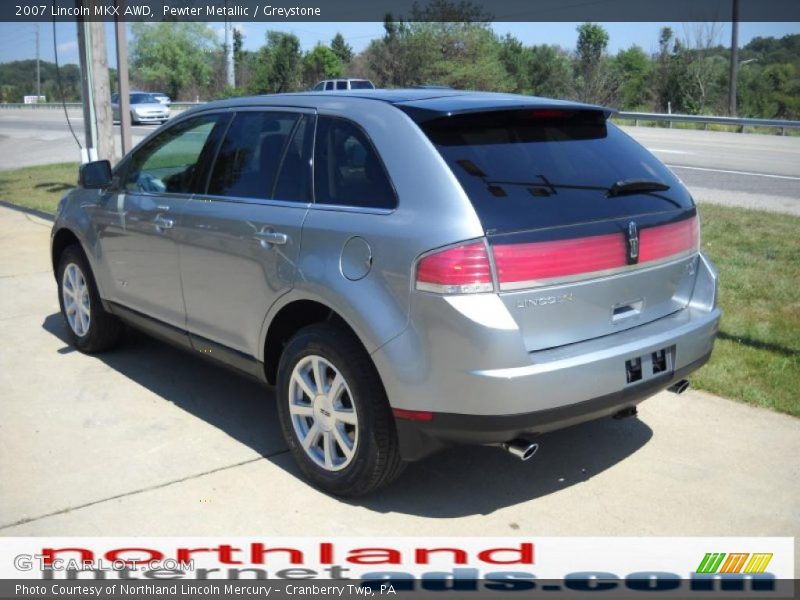 Pewter Metallic / Greystone 2007 Lincoln MKX AWD