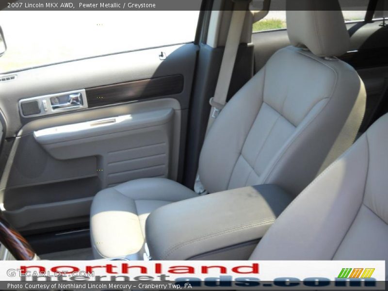 Pewter Metallic / Greystone 2007 Lincoln MKX AWD