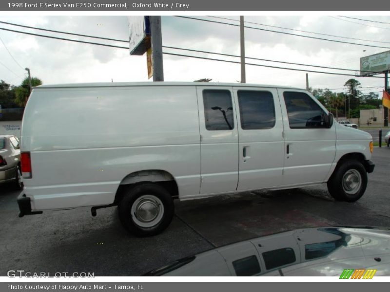 Oxford White / Grey 1998 Ford E Series Van E250 Commercial