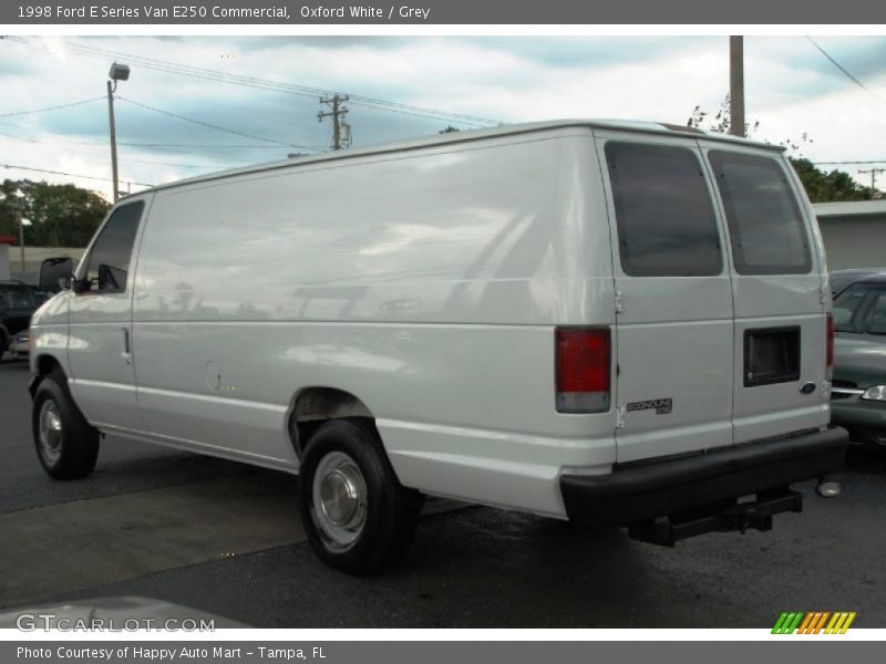 Oxford White / Grey 1998 Ford E Series Van E250 Commercial