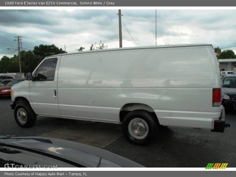 Oxford White / Grey 1998 Ford E Series Van E250 Commercial