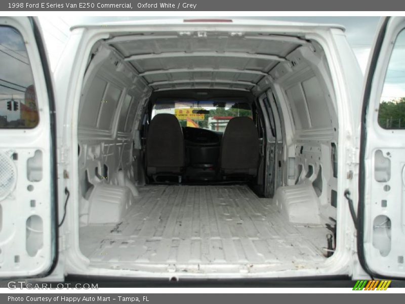 Oxford White / Grey 1998 Ford E Series Van E250 Commercial