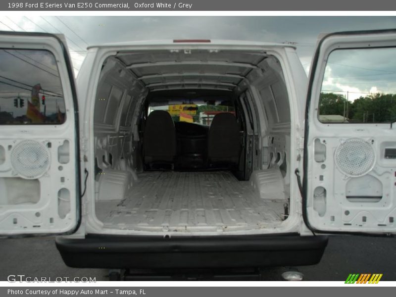 Oxford White / Grey 1998 Ford E Series Van E250 Commercial