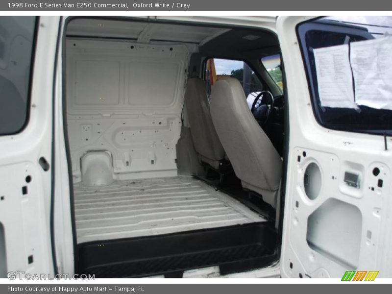 Oxford White / Grey 1998 Ford E Series Van E250 Commercial