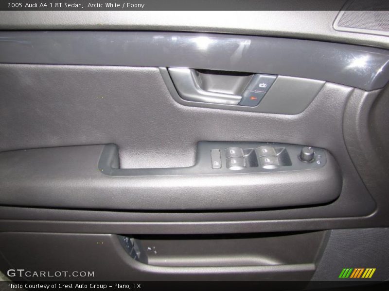 Arctic White / Ebony 2005 Audi A4 1.8T Sedan
