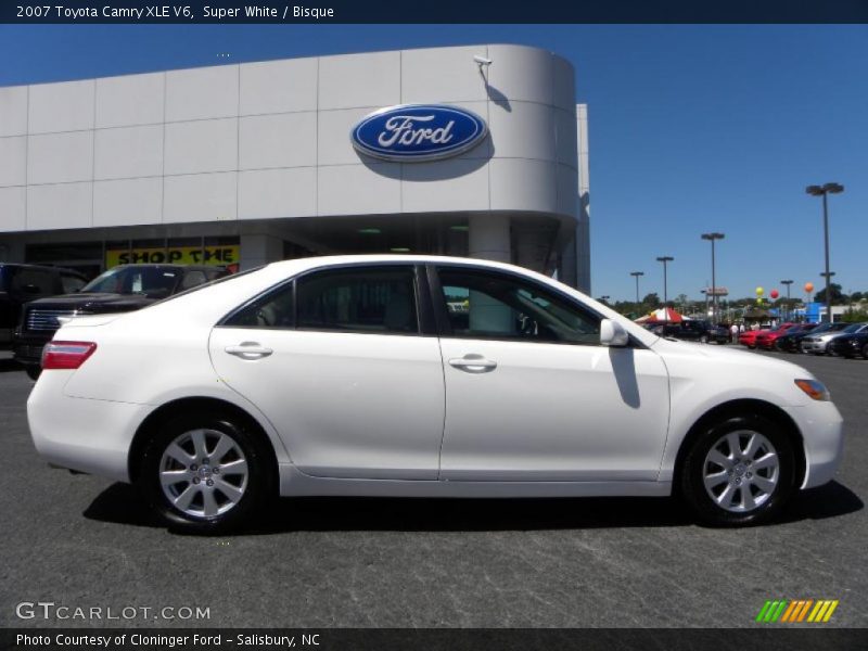 Super White / Bisque 2007 Toyota Camry XLE V6