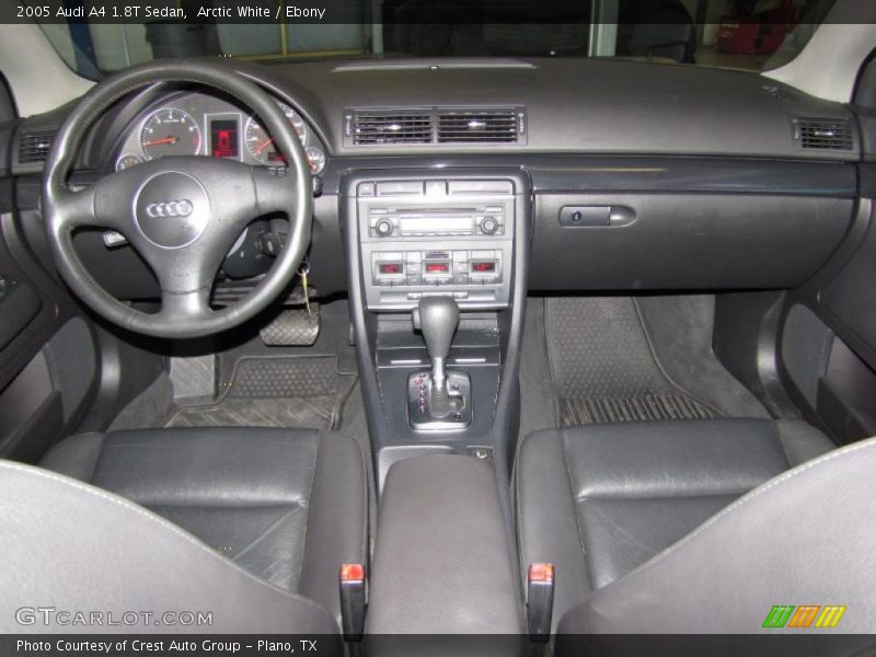 Arctic White / Ebony 2005 Audi A4 1.8T Sedan