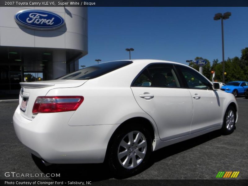 Super White / Bisque 2007 Toyota Camry XLE V6