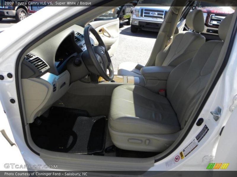 Super White / Bisque 2007 Toyota Camry XLE V6