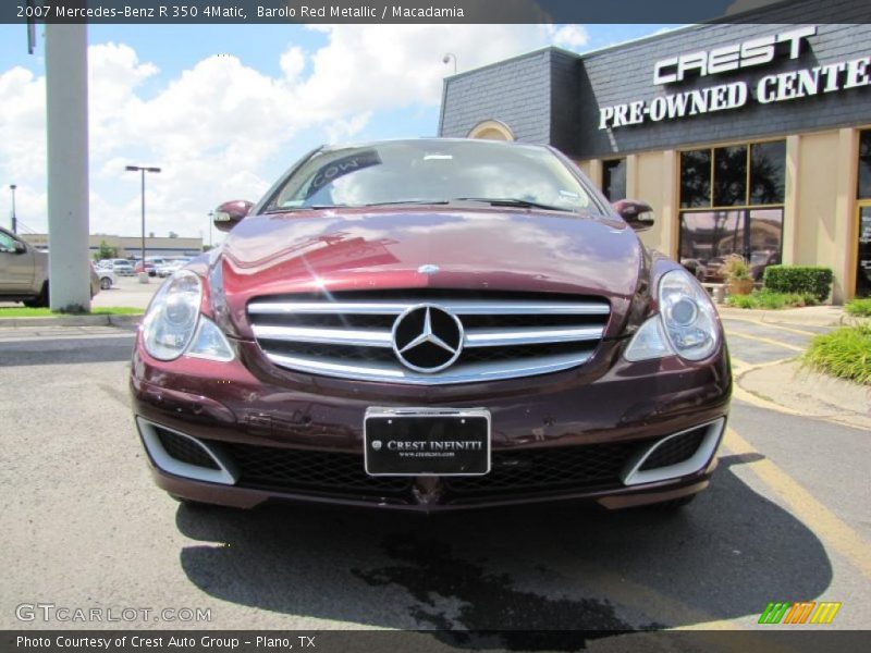 Barolo Red Metallic / Macadamia 2007 Mercedes-Benz R 350 4Matic
