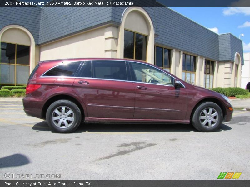 Barolo Red Metallic / Macadamia 2007 Mercedes-Benz R 350 4Matic