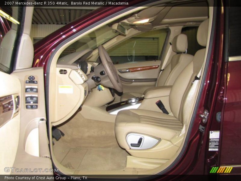 Barolo Red Metallic / Macadamia 2007 Mercedes-Benz R 350 4Matic