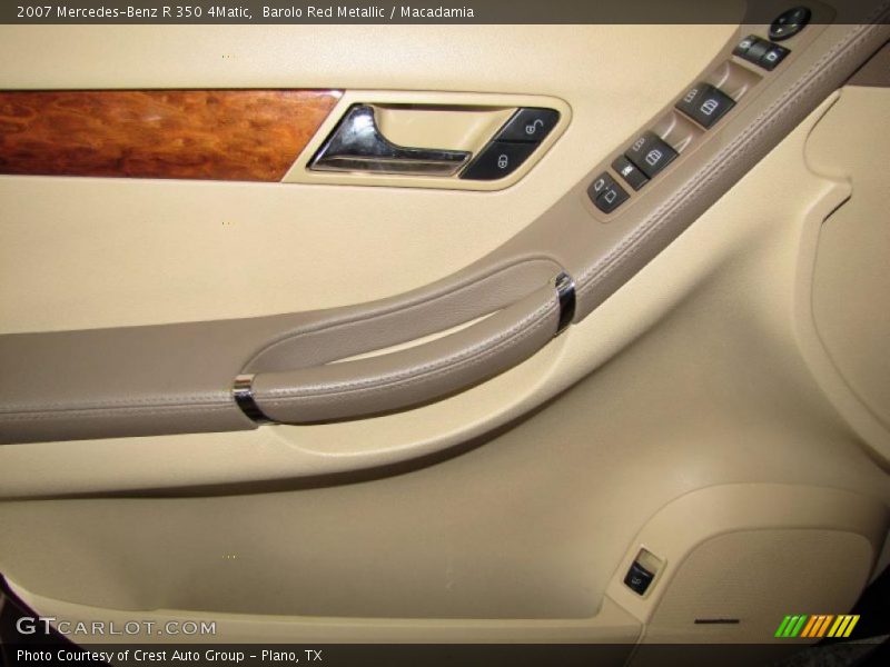 Barolo Red Metallic / Macadamia 2007 Mercedes-Benz R 350 4Matic