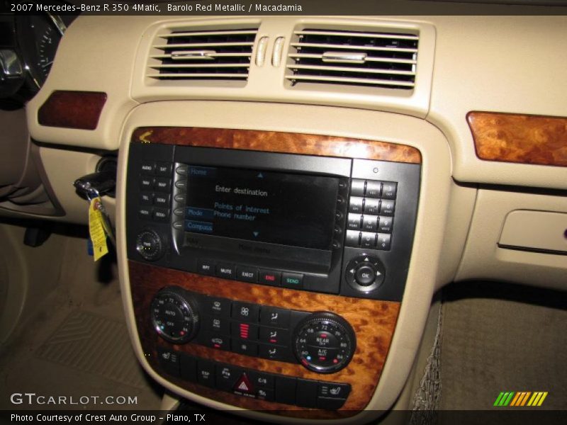 Barolo Red Metallic / Macadamia 2007 Mercedes-Benz R 350 4Matic