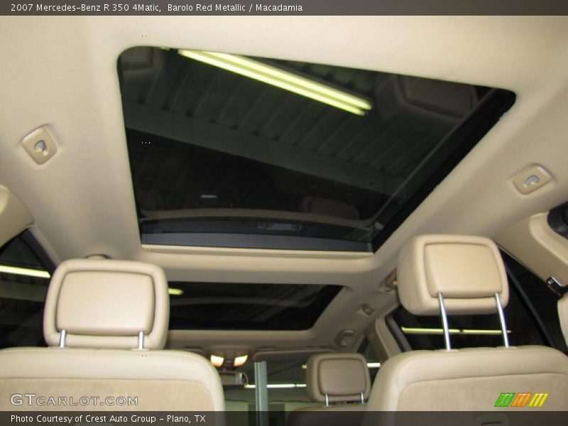 Barolo Red Metallic / Macadamia 2007 Mercedes-Benz R 350 4Matic