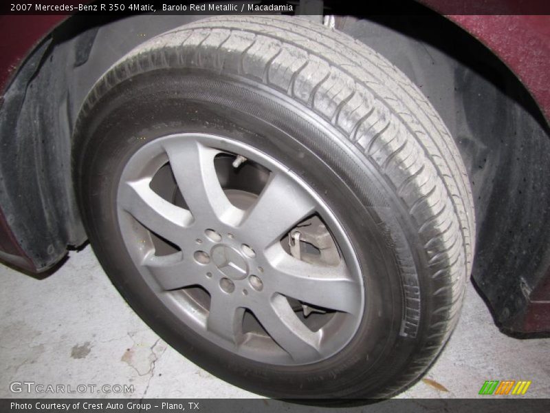 Barolo Red Metallic / Macadamia 2007 Mercedes-Benz R 350 4Matic