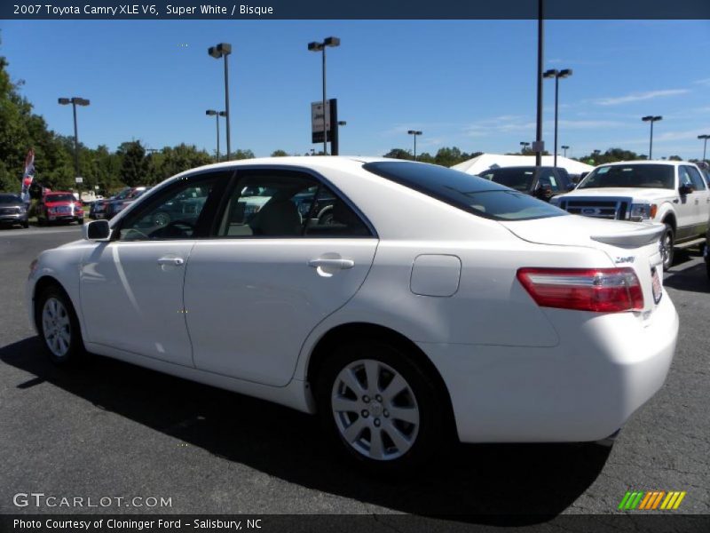 Super White / Bisque 2007 Toyota Camry XLE V6