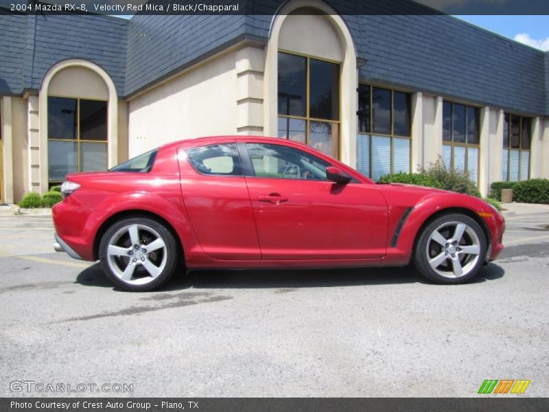 Velocity Red Mica / Black/Chapparal 2004 Mazda RX-8