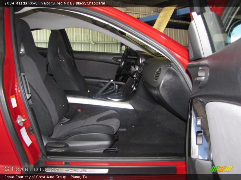 Velocity Red Mica / Black/Chapparal 2004 Mazda RX-8