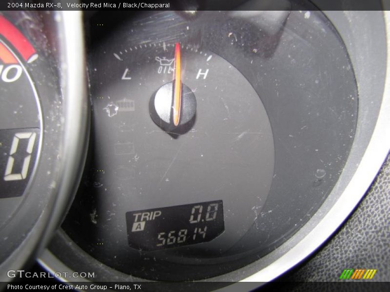 Velocity Red Mica / Black/Chapparal 2004 Mazda RX-8