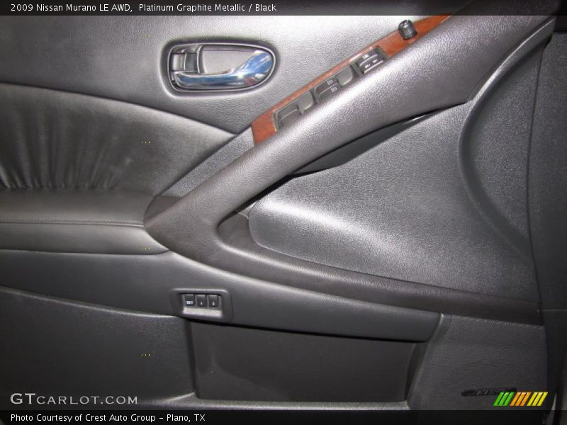 Platinum Graphite Metallic / Black 2009 Nissan Murano LE AWD