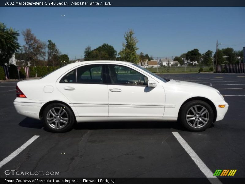 Alabaster White / Java 2002 Mercedes-Benz C 240 Sedan