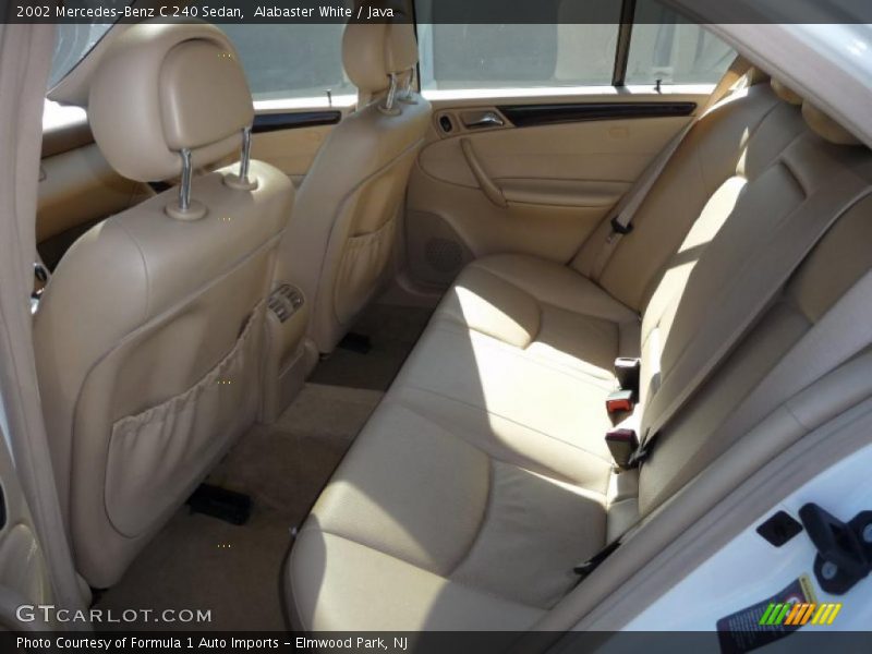 Alabaster White / Java 2002 Mercedes-Benz C 240 Sedan