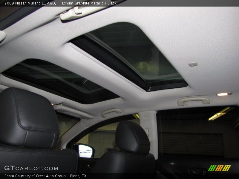 Platinum Graphite Metallic / Black 2009 Nissan Murano LE AWD