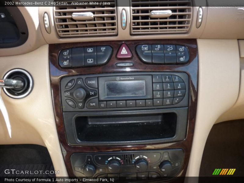 Alabaster White / Java 2002 Mercedes-Benz C 240 Sedan